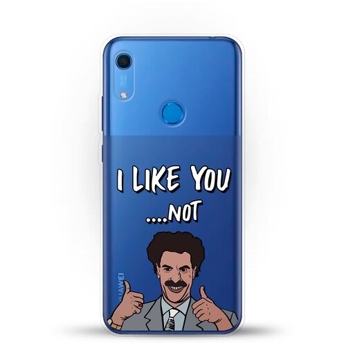 фото Силиконовый чехол i like you на huawei y6s andy & paul
