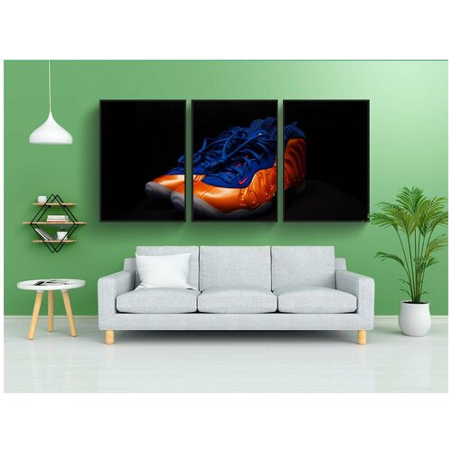 фото Набор модулных постеров для интерьера "кроссовки, nike, новый баланс" 60x90 см. в тубусе, без рамки lotsprints