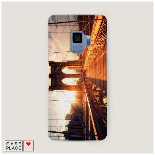 фото Чехол пластиковый samsung galaxy s9 бруклин мост case place