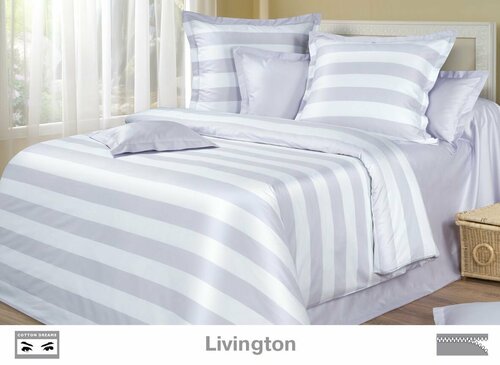 Постельное белье Cotton Dreams Livington 2х-спальный, наволочки 50x70