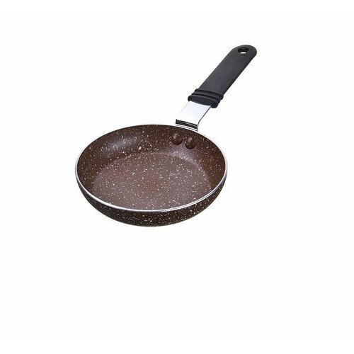 Сковорода 12 см антипригарное покрытие, коричневый