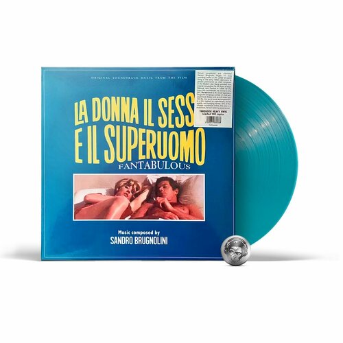 OST - La Donna Il Sesso E Il Superuomo (Sandro Brugnolini) (LP) 2022 Torquoise, Limited Виниловая пластинка
