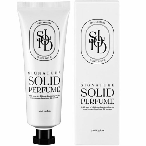 PAUL MEDISON Signature Solid Perfume Woody Santal Парфюмированный крем для тела с ароматом древесного сандала 40мл