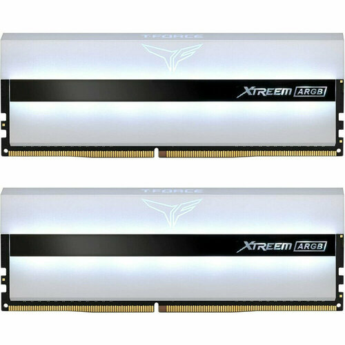 Оперативная память 32Gb DDR4 3600MHz Team T-Force Xtreem ARGB 2x16Gb KIT TF13D432G3600HC18JDC01 14195₽