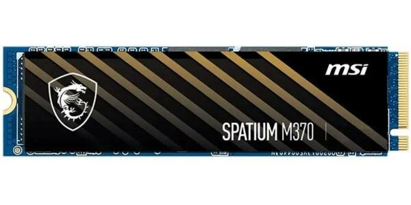 M.2 2280 256GB MSI SPATIUM M370 Client SSD (S78-4409PW0-P83) PCIe Gen3x4 with NVMe, 2300/1100, IOPS 150/230K, MTBF 1.5M, 3D NAND, 200TBW, RTL