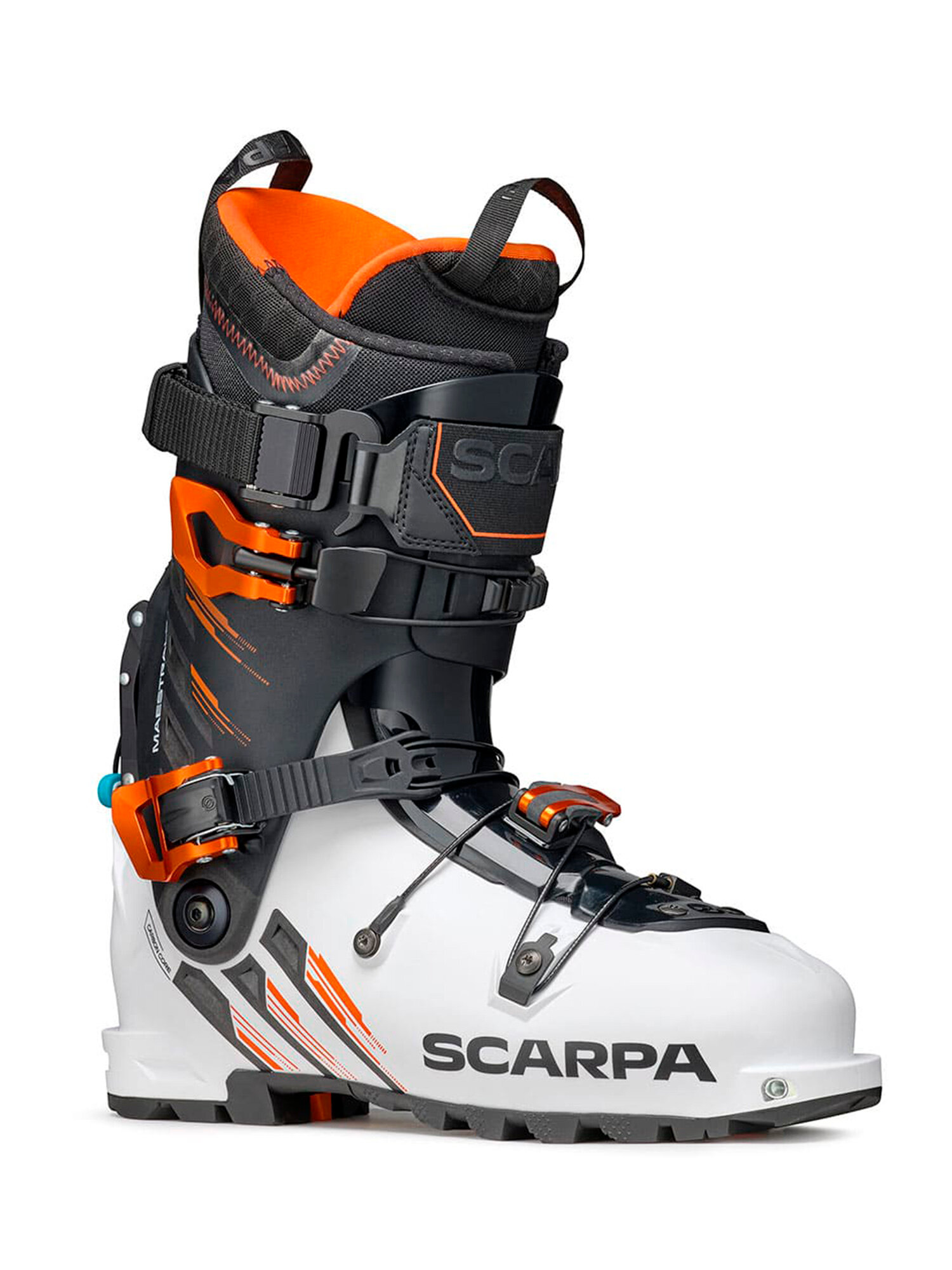 Горнолыжные ботинки Scarpa Maestrale RS White/Black/Orange (см:26,5)