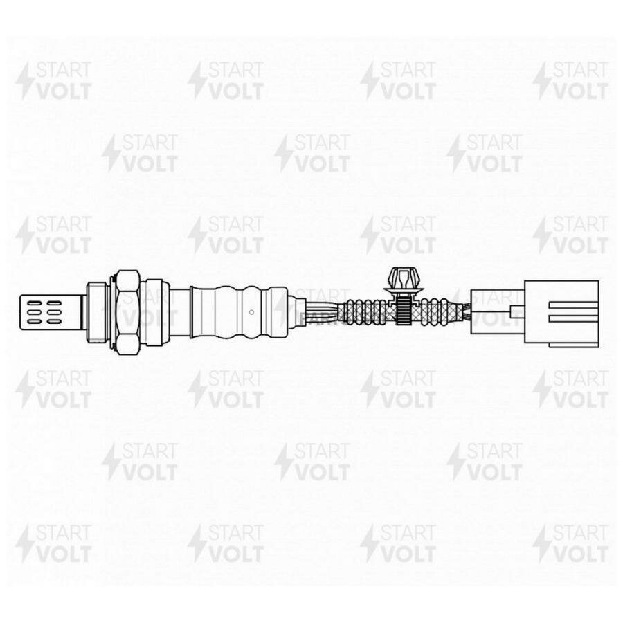 STARTVOLT VSOS1525 Датчик кисл. для а/м Toyota Avensis (03-) 2.0i/2.4i после кат. (VS-OS 1525)