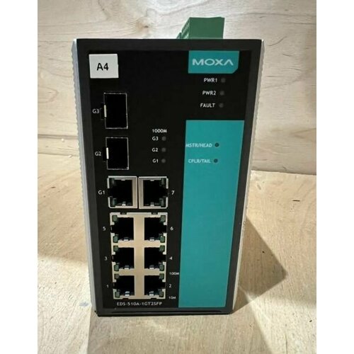 Управляемый коммутатор Moxa EDS-510A-1GT2SFP 81545₽