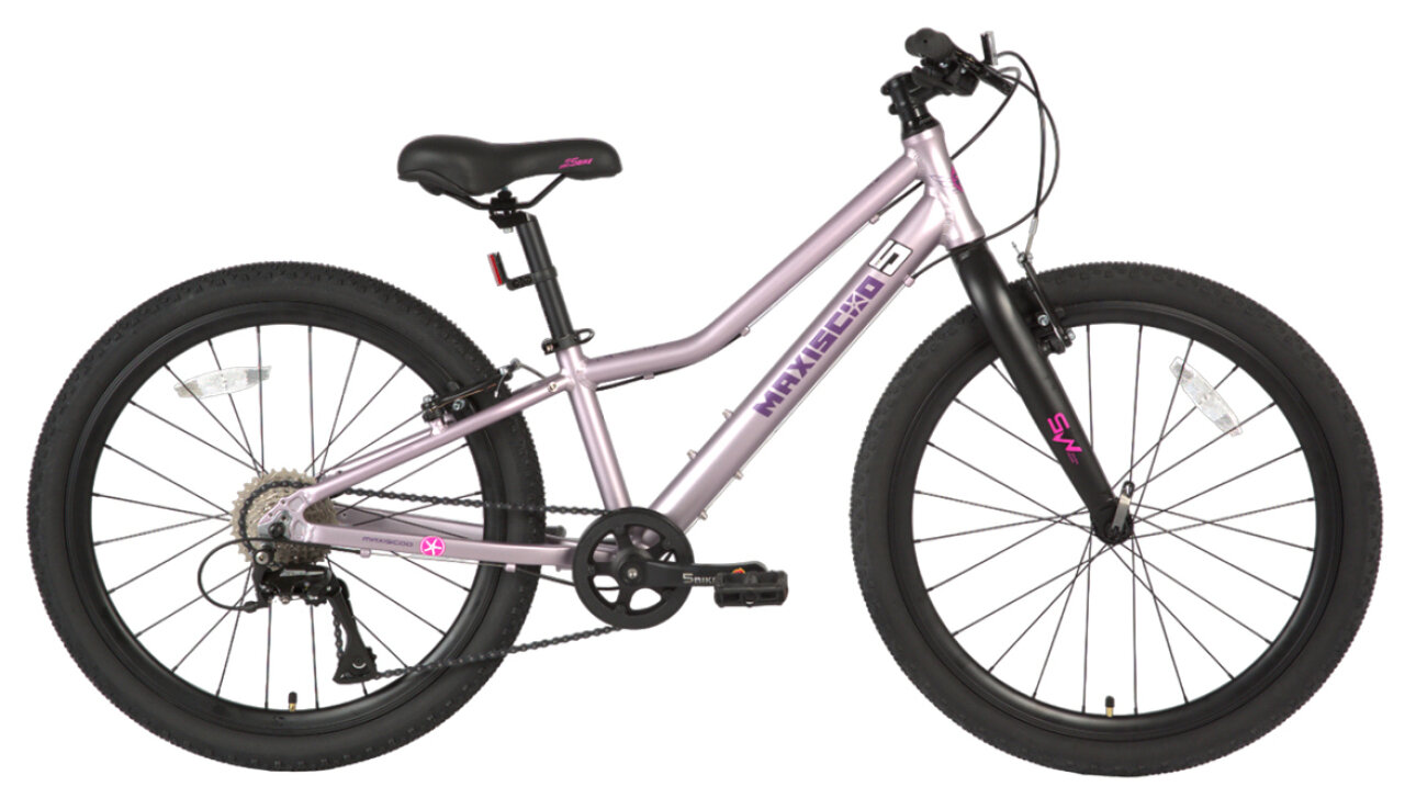Подростковый велосипед Maxiscoo 5Bike 24' Girl (2024) 24 Розовый (130-150 см)