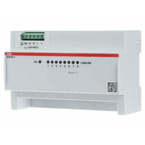 IP-коммутатор 8 портов - Сетевой коммутатор порты 810100 Мбит ISS811 ABB 2CDG120082R0011 4053546045512 66844₽