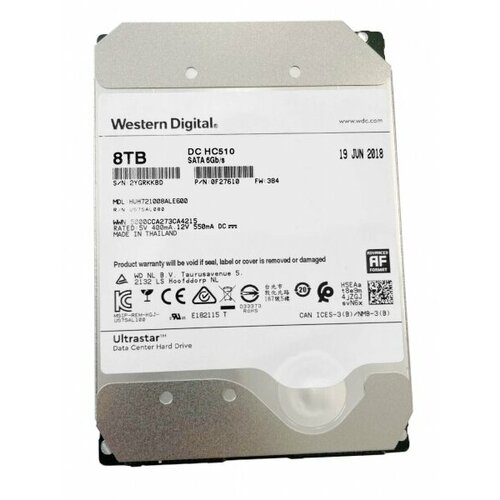 Жесткий диск HGST HUH721008ALE600 8Tb 7200 SATAIII 35 HDD 25490₽