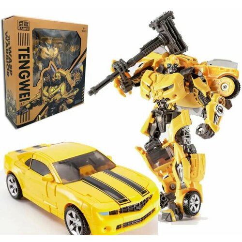 Коллекционный трансформер с аксессуарами BAIWEI Бамблби/BumbleBee металионс авто транcформация урса