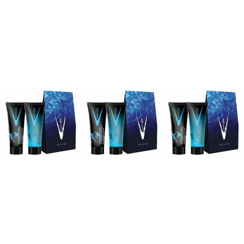 Viking Подарочный набор для ухода Снежные вершины Крем для бритья 75 мл Крем после бритья 75 мл 3 шт 1508₽