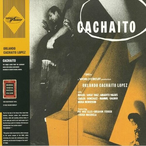 Виниловый диск: Orlando Cachaito Lopez (Buena Vista Social Club). Cachaito (LP)