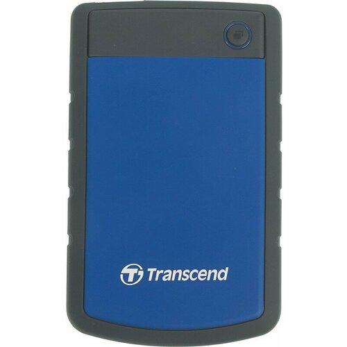 Жесткий диск Transcend USB 3.0 2Tb TS2TSJ25H3B StoreJet 25H3 (5400rpm) 2.5 синий twochi a1 2 5 usb3 0 external hard drive 80gb 120gb 160gb 250gb 320gb 500gb portable hdd storage disk plug and play for pc mac