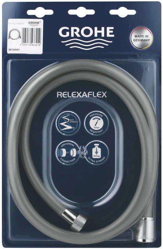 Шланг для душа Grohe Relexaflex 28154001 хром 175 см