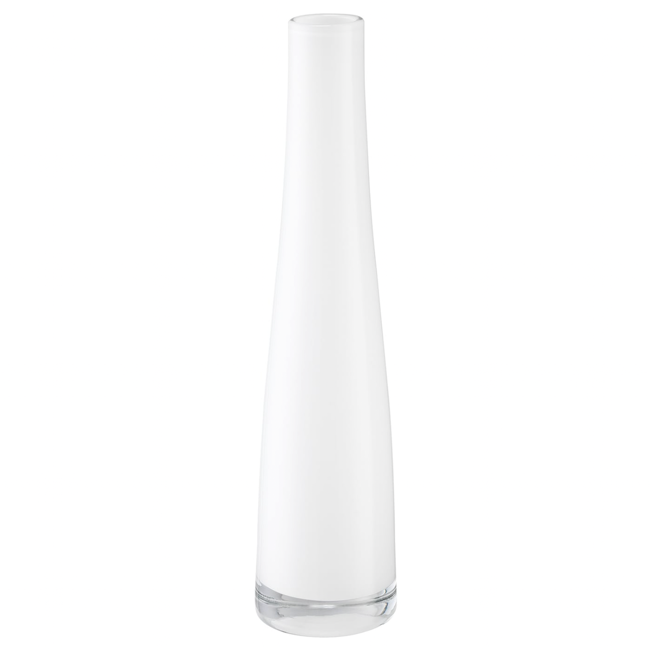 Декоративная ваза IKEA BESTODD | 23 см | белый