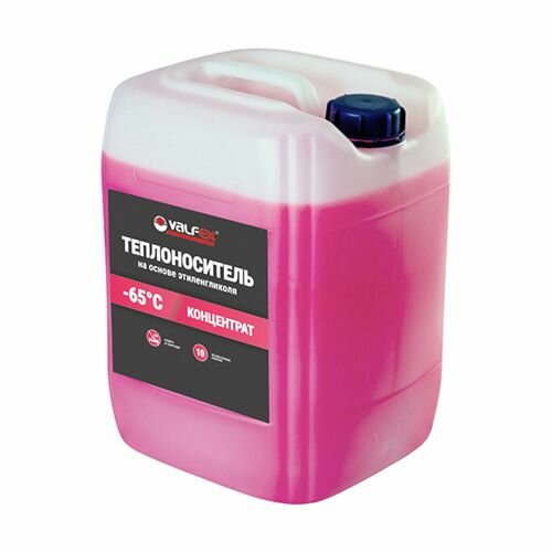 Теплоноситель VALFEX этиленгликоль -65 10 КГ VF. TK.65010