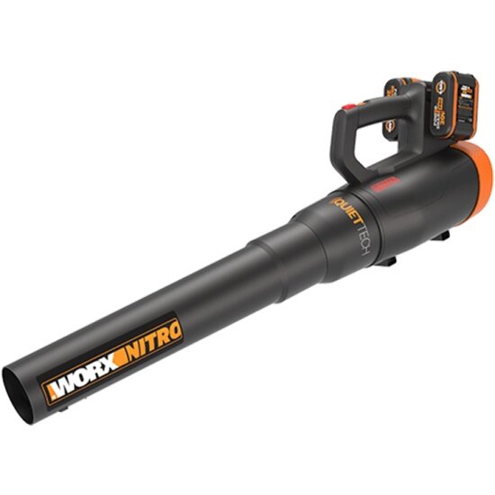 Воздуходувка аккумуляторная Worx WG581E 40В 4 Ач х2 двойное ЗУ 2x1A