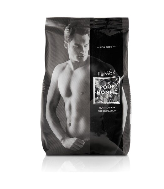 Воск горячий (пленочный) ITALWAX POUR HOMME мужской гранулы 1 кг