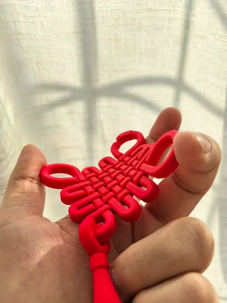 Брелок, красный — фото 1