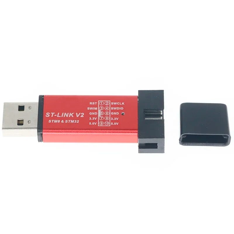 Программатор Stlink ST-Link V2 Mini STM8 STM32 — фото 1