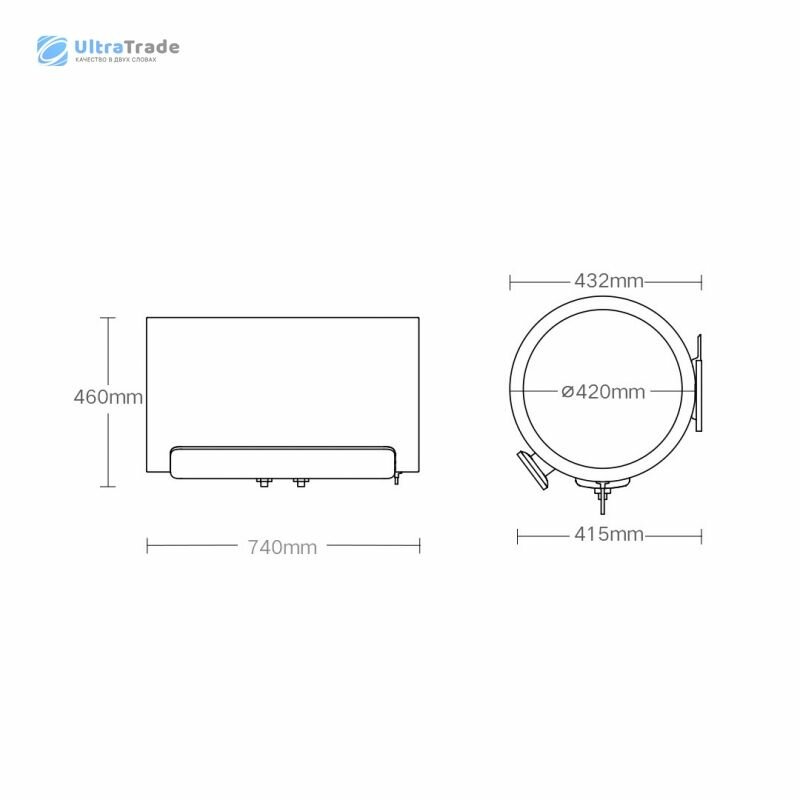 Водонагреватели Xiaomi Умный электрический водонагреватель Xiaomi Smart Electric Water Heater 60L N1 (EWH60-MJ30)