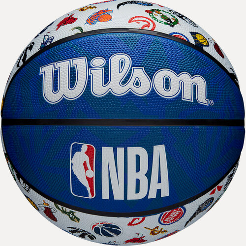 Изображение товара Мяч баскетбольный Wilson NBA All Team WTB1301XBNBA, размер 7, резина