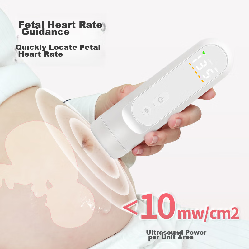 Изображение Bangli Jian Fetal Heart Monitor for Home Use, Medical Ultrasound Doppler Fetal Heart Rate Monitor, U11-03