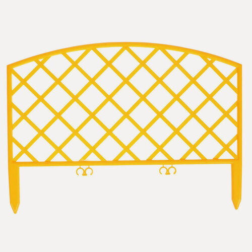 Изображение товара Забор декоративный пластмасса, Palisad, Плетенка №6, 24х320 см, желтый, ЗД06
