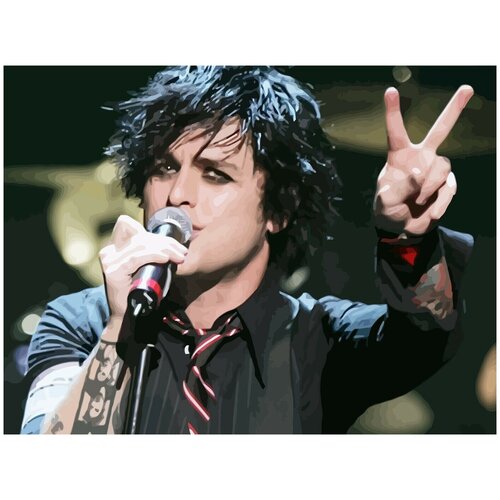 Картина по номерам на холсте Green Day - 1