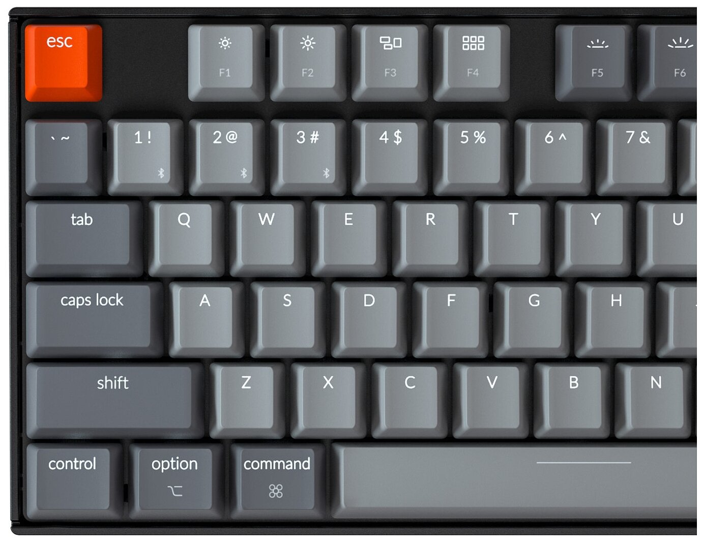 Беспроводная клавиатура Keychron K8 White LED Gateron Red