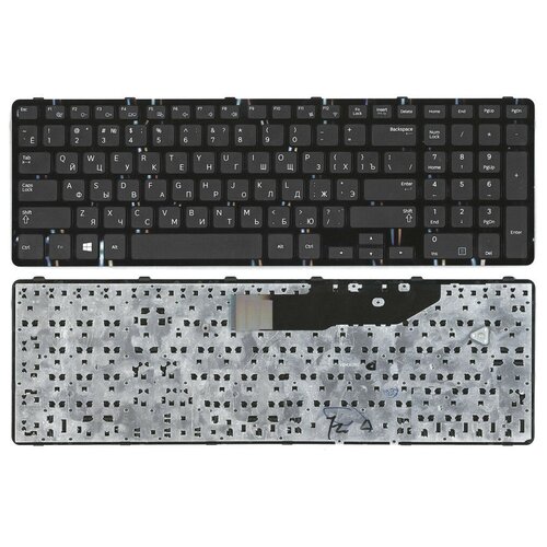 клавиатура для ноутбука samsung np350e7c 355e7c черная рамка черная 7481 Клавиатура для ноутбука Samsung 350e7c 355e7c черная рамка черная