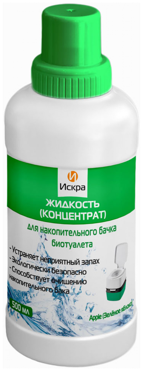 Жидкость для накопительного бачка биотуалета Искра, концентрат, 500 мл