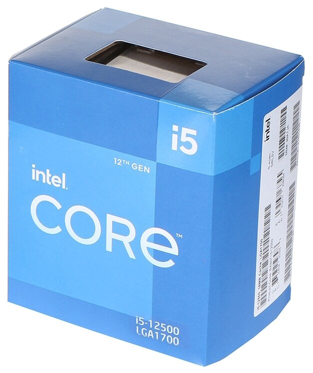 Центральный Процессор Core i5-12500 BOX BX8071512500 S1700 BOX 3.0G (238564)