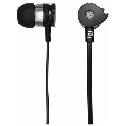 Гарнитура вкладыши Oklick HS-S-210 черный 3445₽