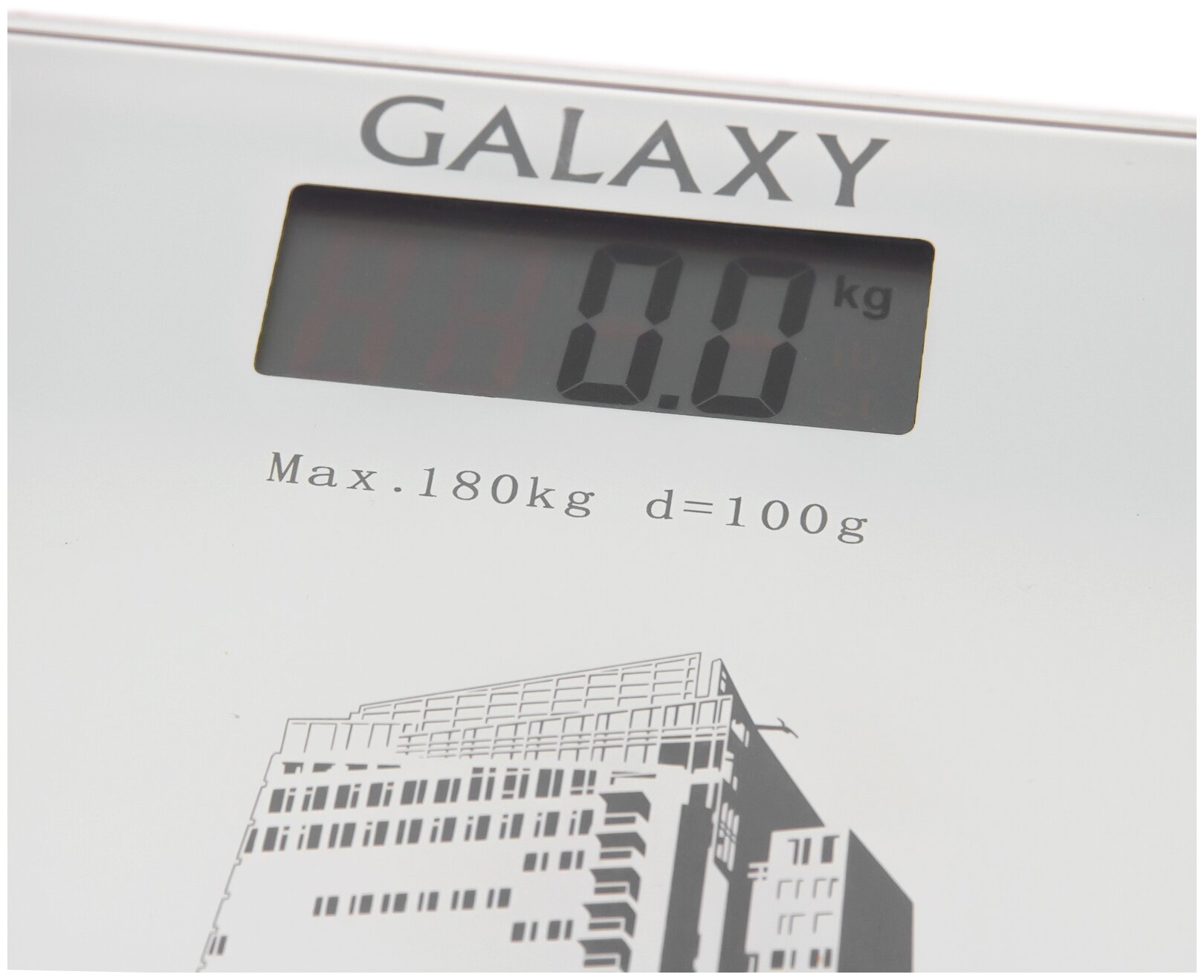 GALAXY GL 4803 Весы напольные электронные, максимально допустимый вес 180 кг, элемент питания «CR2032» в комплекте, сверхточная электронная система, платформа из высокопрочного стекла, ЖК-дисплей, цен - фотография № 6