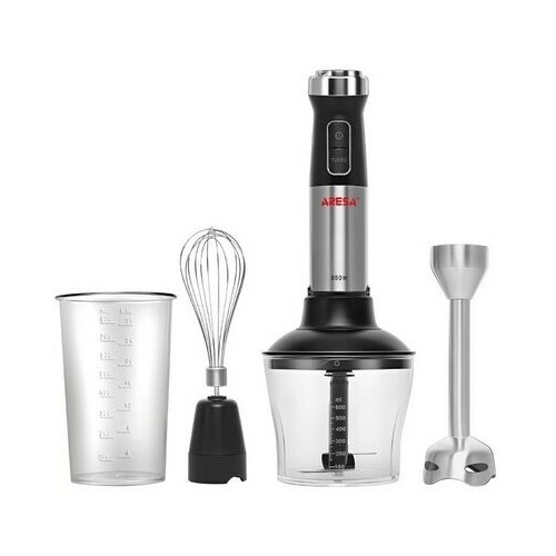 Погружной блендер ARESA AR-1119 черно-серый 407300₽