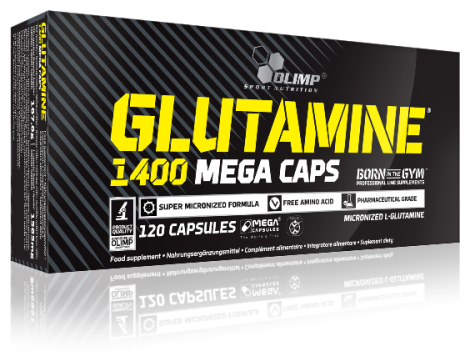 Glutamne 1400 Mega Caps (120 капс)