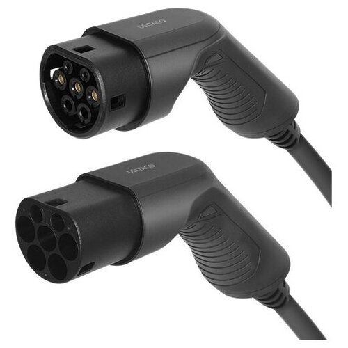 Кабель для зарядки электромобиля Deltaco e-Charge EV-12110 10 м Type2 1-фазный 32 A 6770400₽