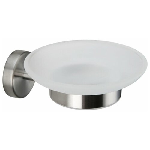 Мыльница стеклянная MELANA сатин хром MLN-867010-1 990₽