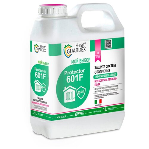 HeatGUARDEX Protector 601 F Ингибитор коррозии и известковых отложений для защиты систем отопления, 1л