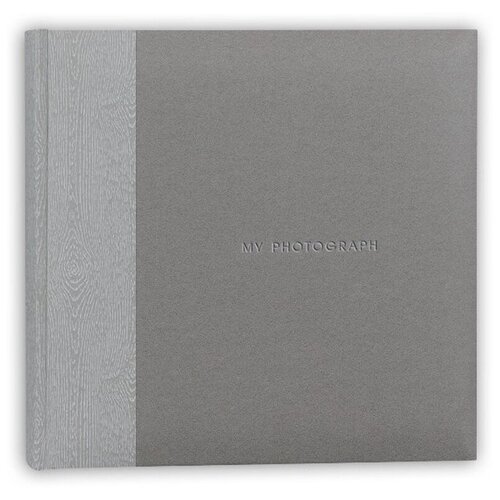 ZEP ND2420G 24x24/40 бел.стр. Luis Grey (серый) ф/альбом в коробке