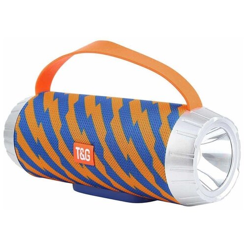 Портативная акустика T G TG501 сине-оранжевый 105000₽