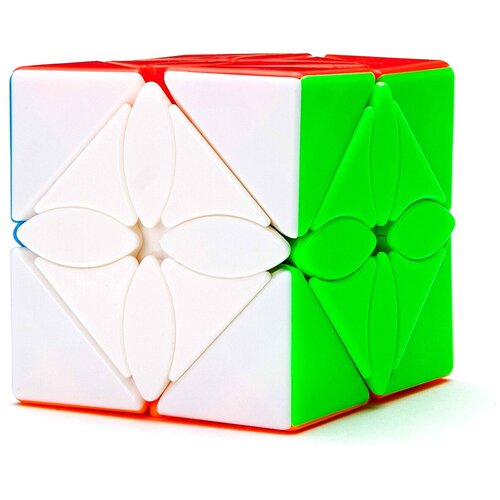 moyu meilong 2x2x2 magic cube stickerless professional pocket puzzle speed meilong cube toys for children 2x2 קוביה הונגרית Головоломка MoYu Meilong MAPLE LEAF SKEWB (мэпл лив сьюб)