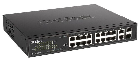 Коммутатор D-Link DES-1018MPV2/A1A - фото №2