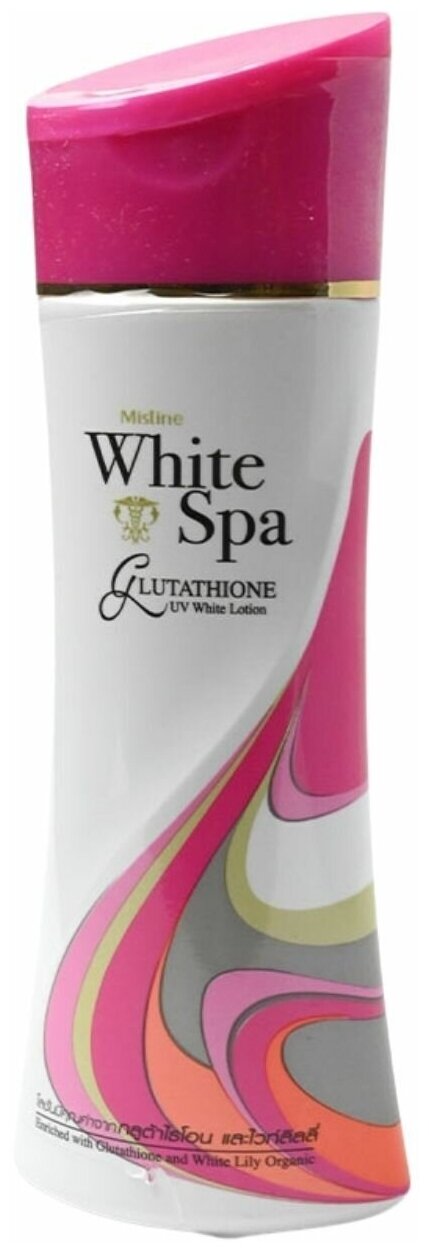 Mistine Лосьон для тела с глютатионом - White spa glutathione uv white lotion, 200мл