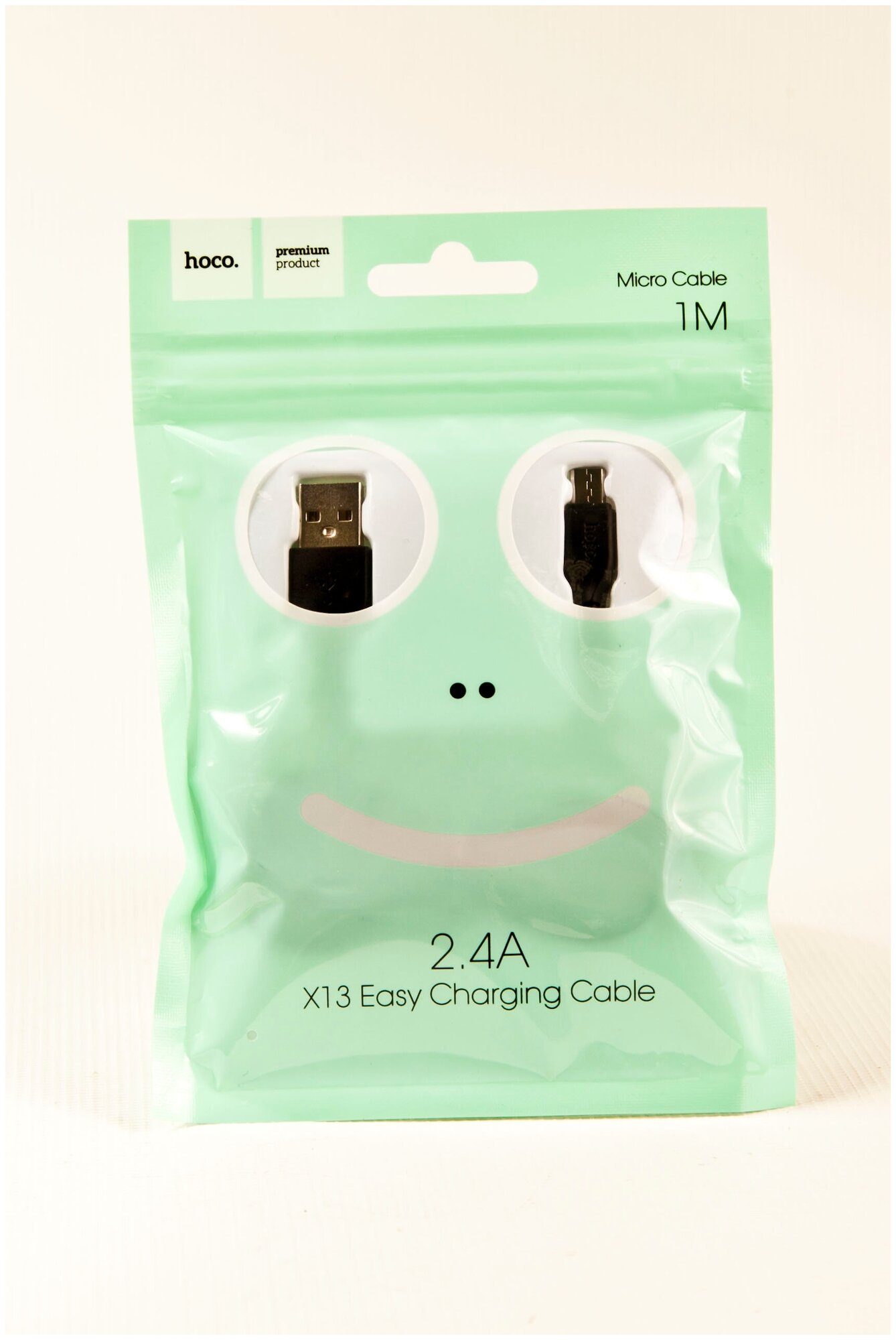 USB кабель HOCO MicroUSB длина 1м