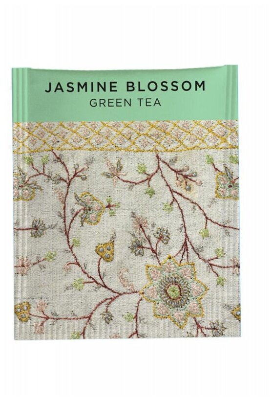 Чай Newby Цветок Жасмина зеленый с жасмином 25 пакетиков - фотография № 3