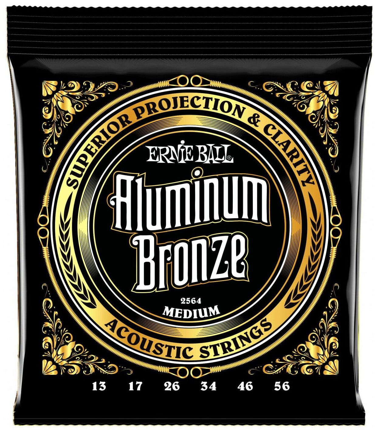 Ernie Ball 2564 Струны для акустической гитары ALUMINUM BRONZE